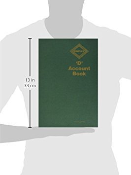 Simplex A4 56 Pages Account Book - Green-CentralDepot247