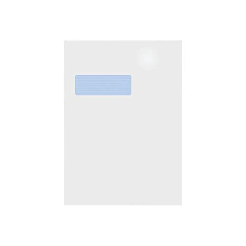 Q-Connect C4 Window Self Seal Envelopes 90gsm White - 250 Pack