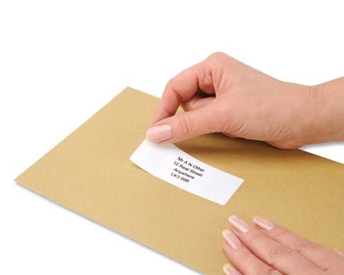 Q-Connect Self-Adhesive Address Label Roll 76x50mm White (1500 Labels)