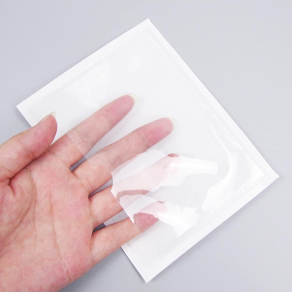 Self Adhesive Clear Business Card Pocket Holders - 10 Pieces