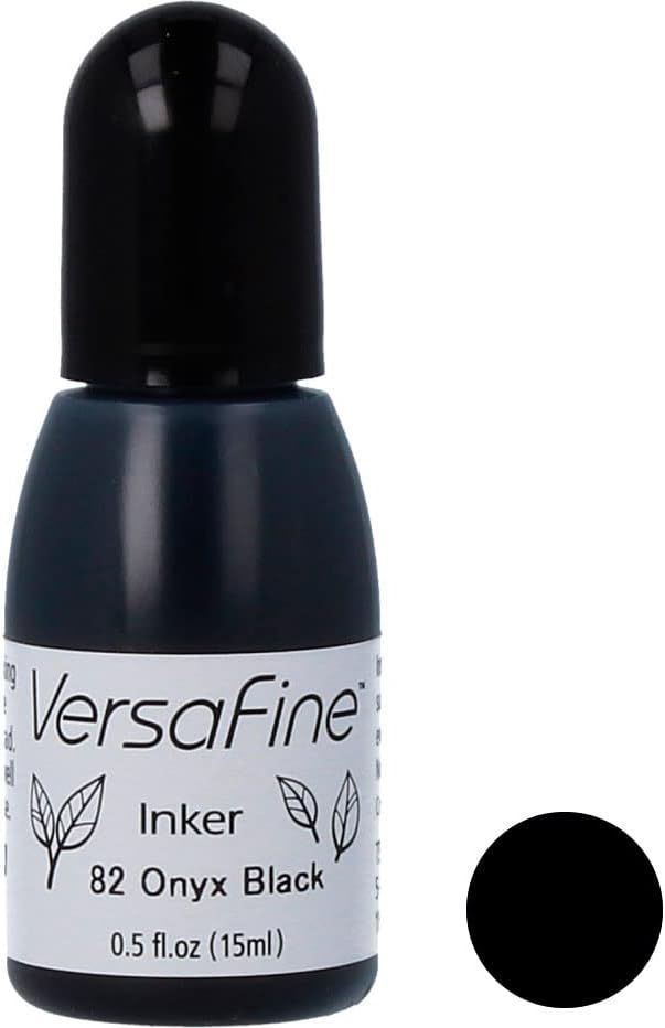 Tsukineko Imagine Crafts VersaFine Pigment Inker - Onyx Black