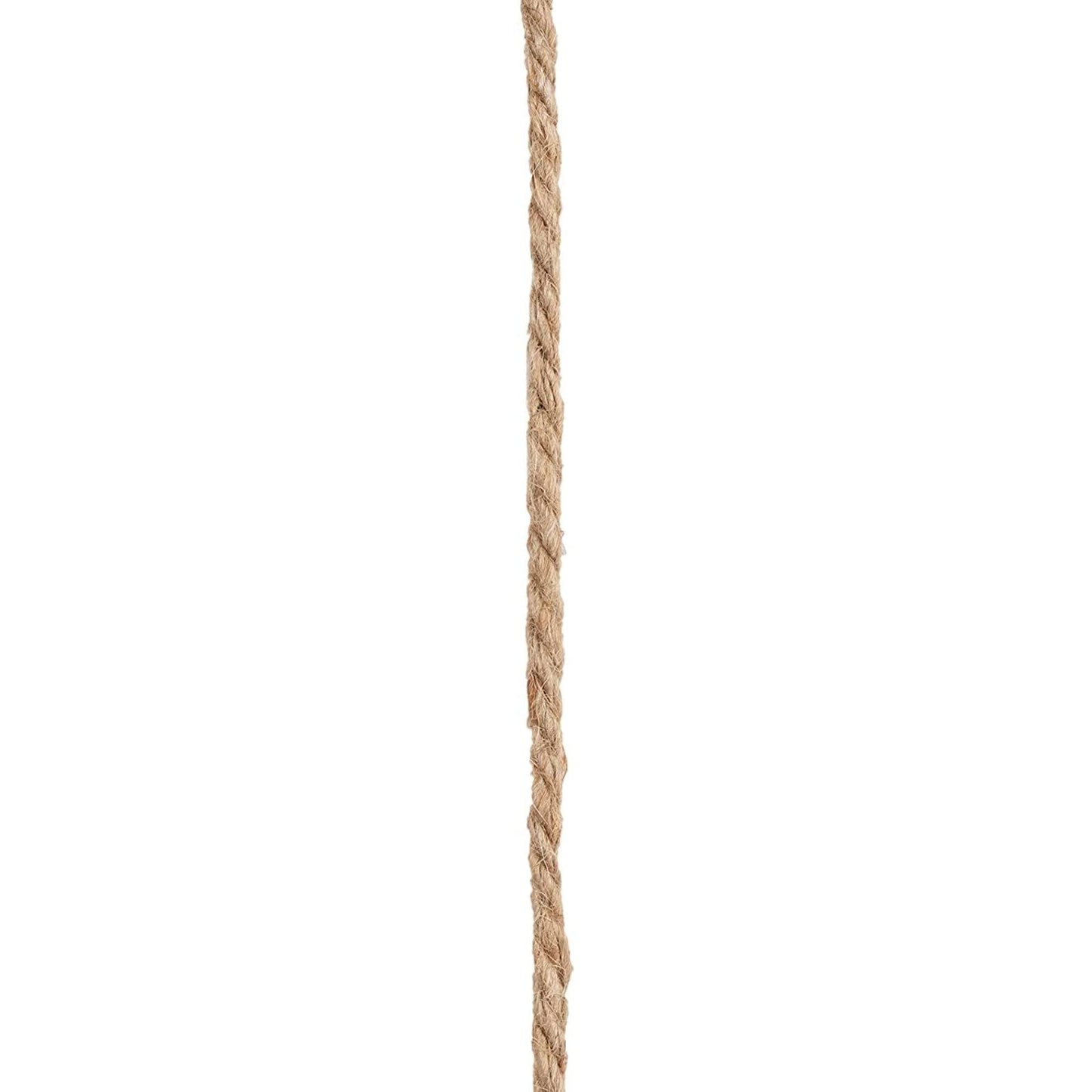 Nautical Rope for Crafts 100 Feet 5mm, Thick Hemp Jute Twine, Brown-CentralDepot247