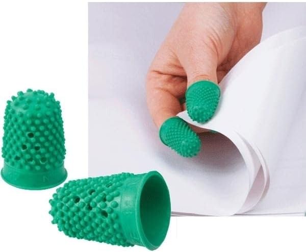 Thimblettes Size 0 Green - Pack of 12 for Enhanced Grip-CentralDepot247