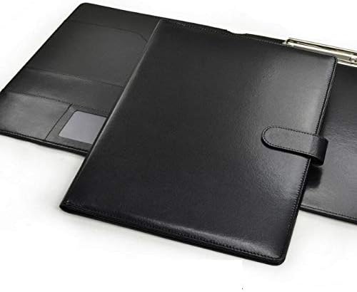 PU Leather A4 Clipboard Business Portfolio Padfolio File Folder