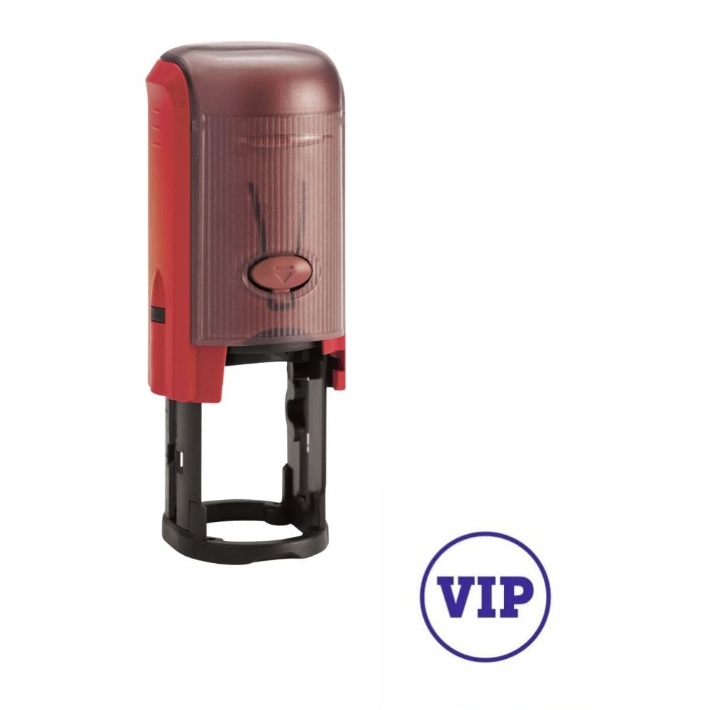 VIP Stamp – Self Inking Blue Ink Stamper – 19mm Imprint Size