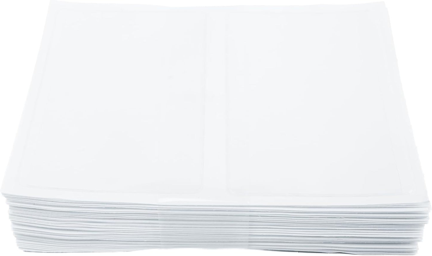 Self Adhesive Business Card Pocket 60 x 95mm (Pack of 100)