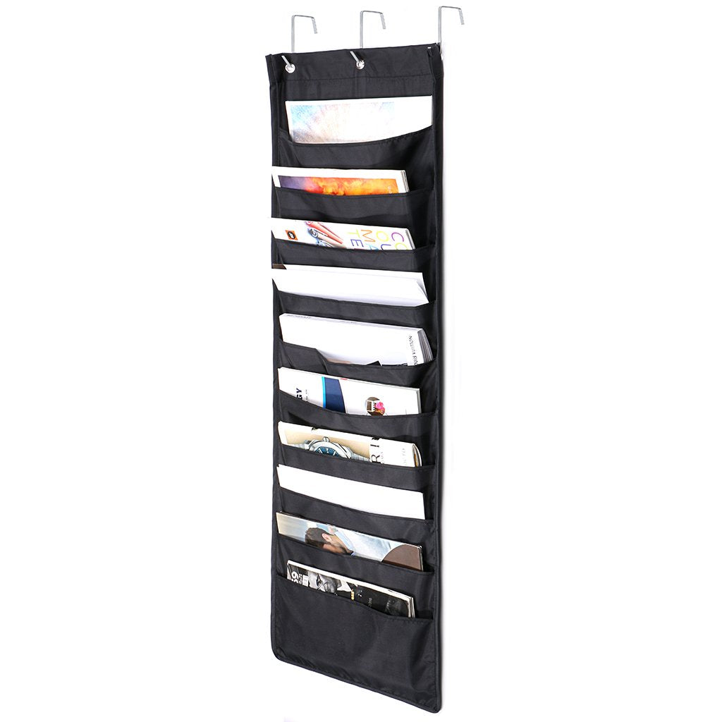 10 Pockets Hanging File Organizer - Over Door Storage Solution-CentralDepot247