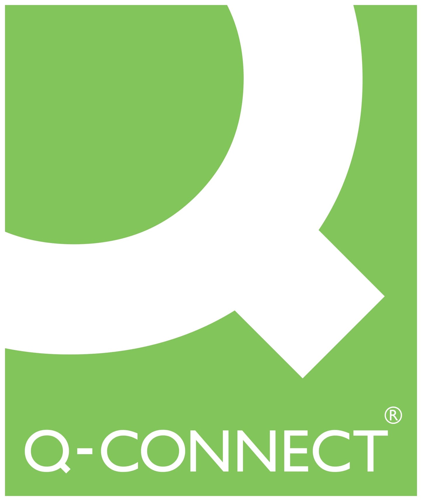 Q-Connect Self-Adhesive Address Label Roll 76x50mm White (1500 Labels)