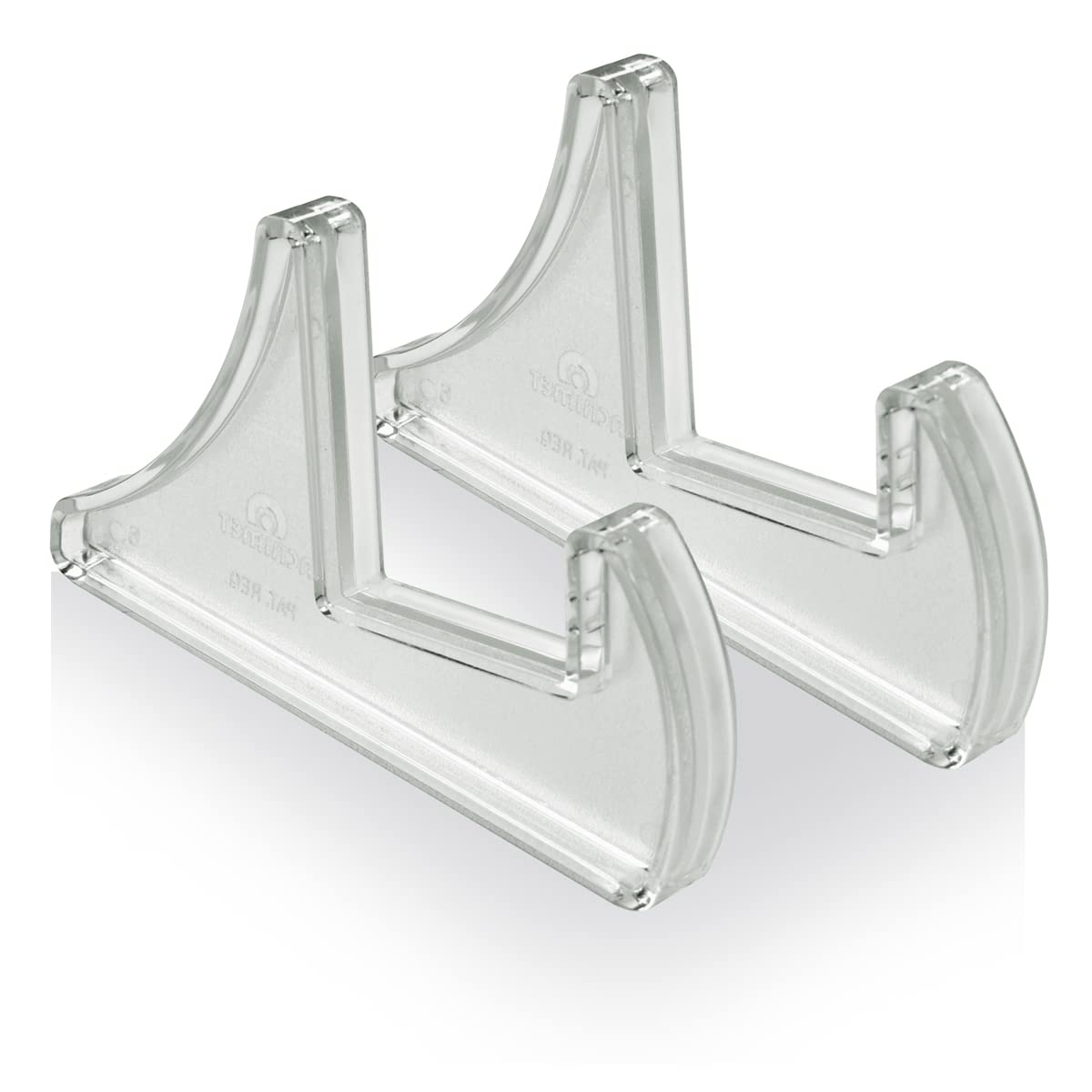 Vertical Acrylic Pocket File Holder for Brochures - Clear-CentralDepot247