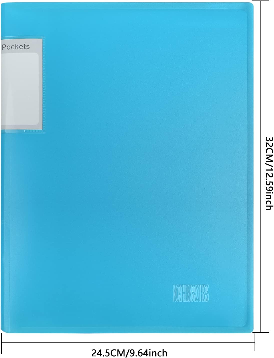 Presentation Display Book A4 - 30 Pockets Project Folder - 6 Colours