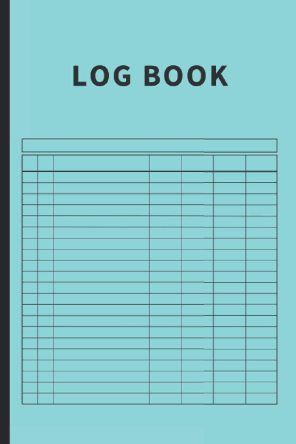 Sea Blue Multipurpose Log Book for Daily Activity Tracking-CentralDepot247