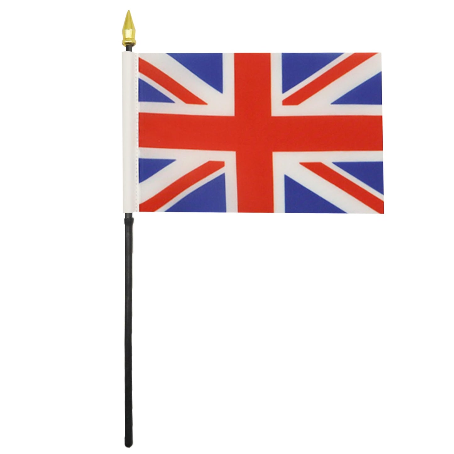 United Kingdom Table Flag - 4'' x 6'' Mini Desk Flag with Pole-CentralDepot247