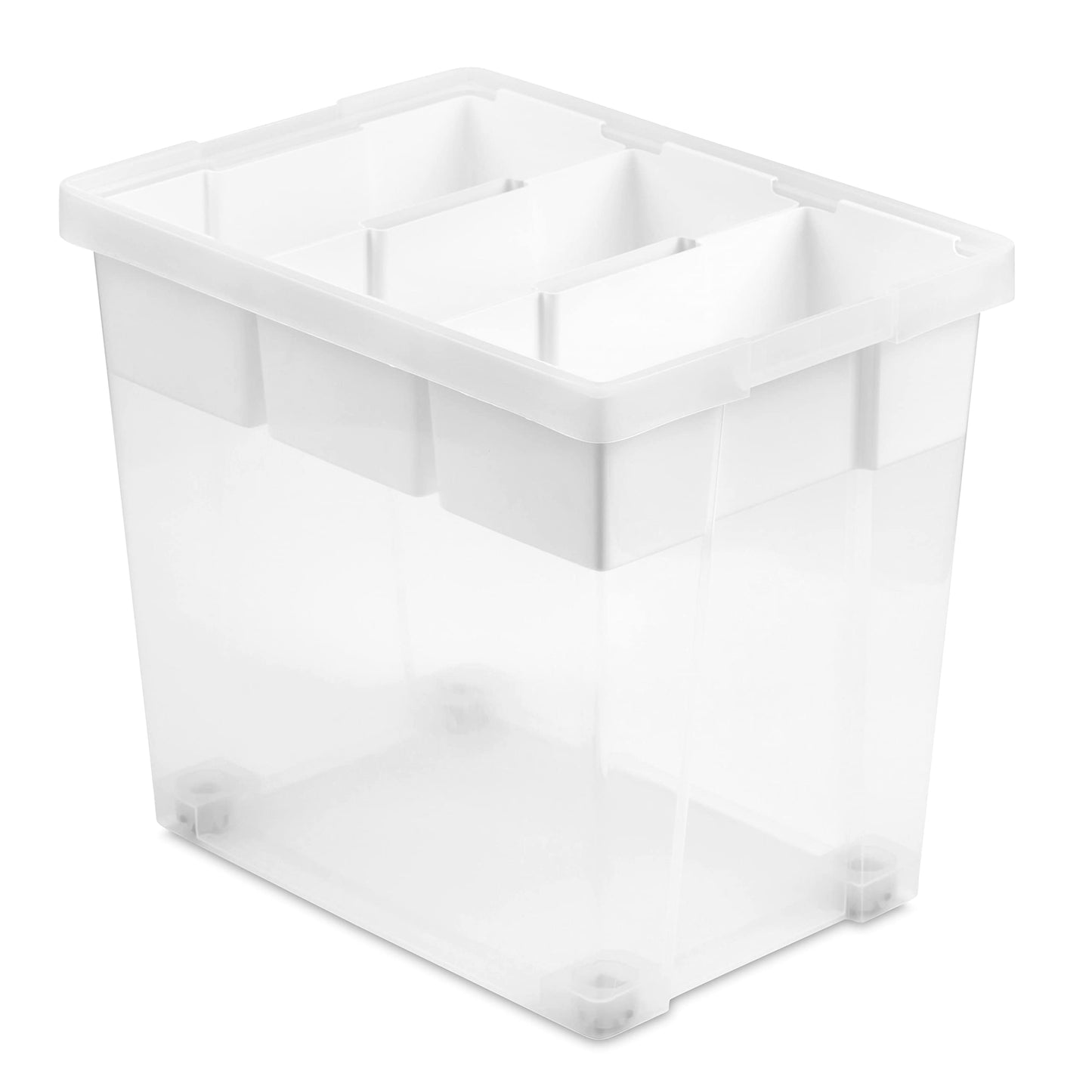 TATAY Organiser Tray - 100% Recycled, White Pergamon, 32.8x22.5x6 cm-CentralDepot247