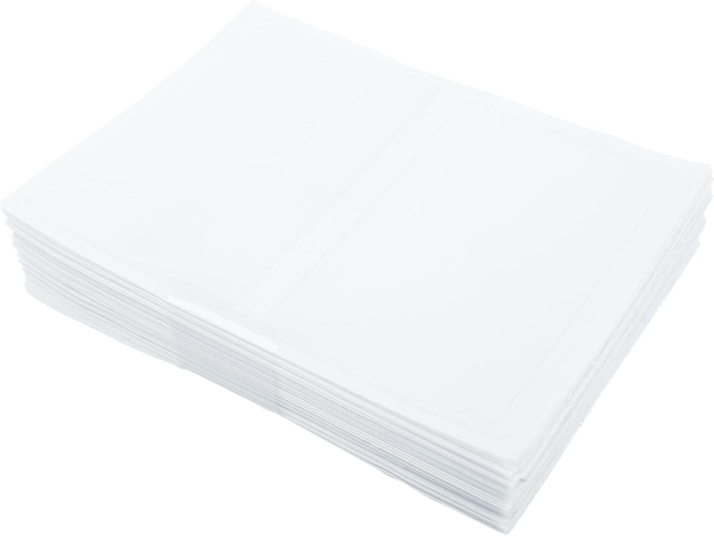 Self Adhesive Business Card Pocket 60 x 95mm (Pack of 100)