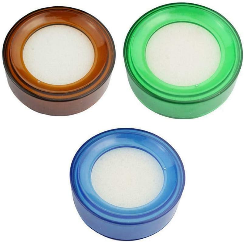 Set of 2 Assorted Color Round Damper Sponge Pads - 7cm-CentralDepot247