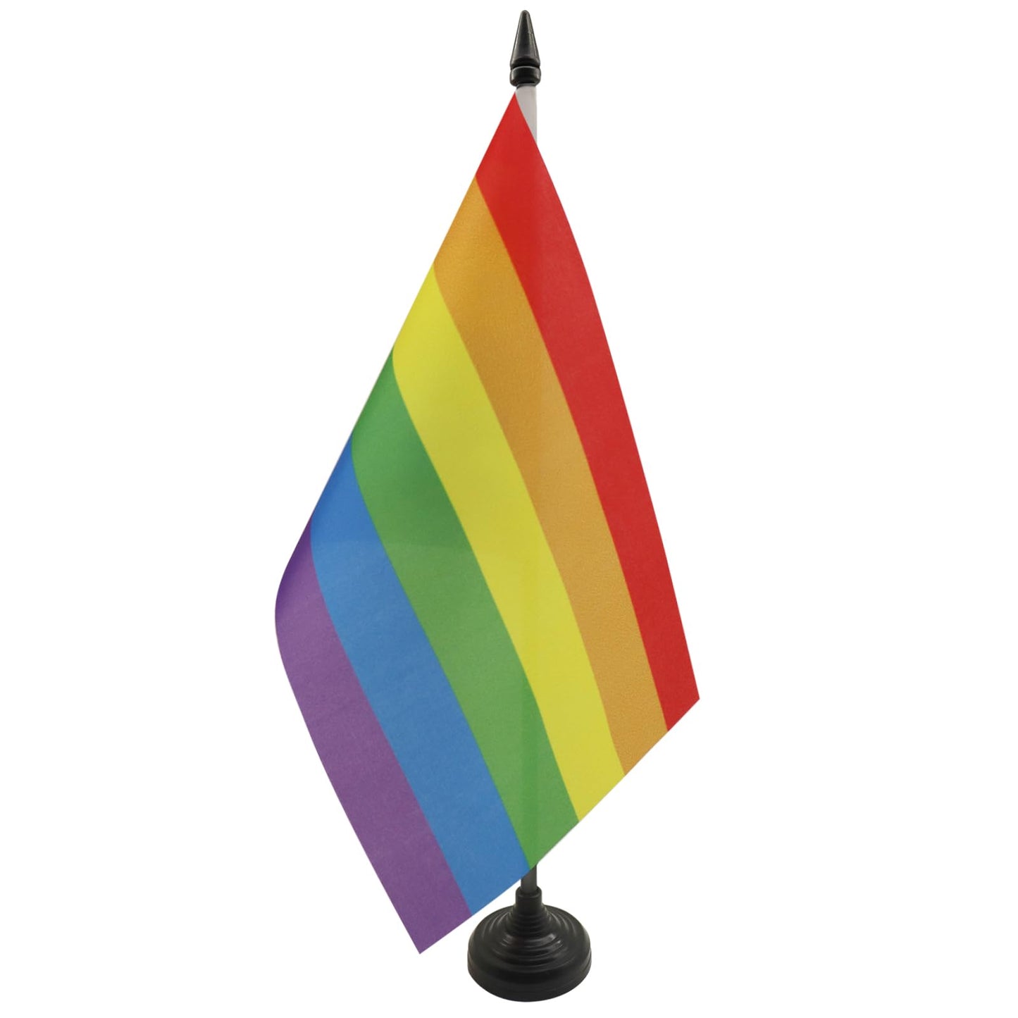 Rainbow Table Flag 5'' x 8'' - Gay Pride Mini Desk Flag-CentralDepot247