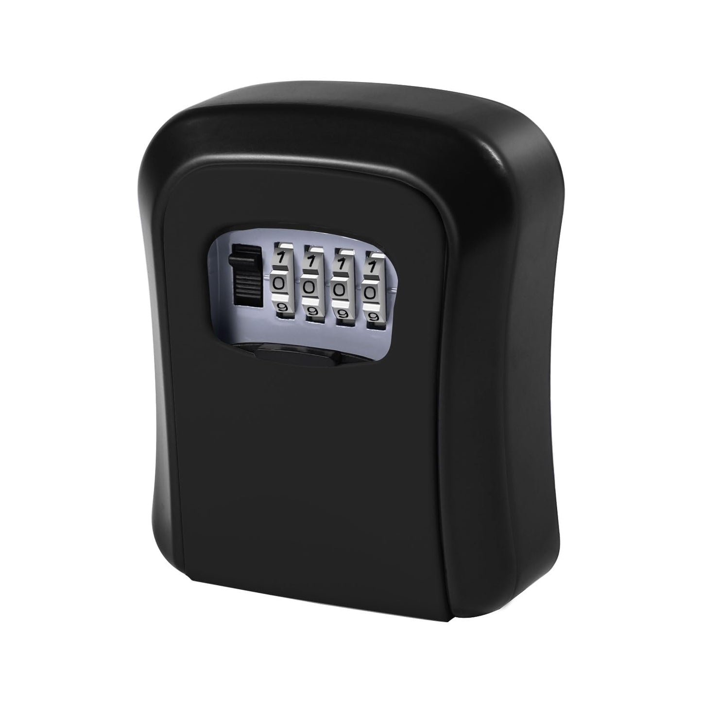 Wall Mounted Key Safe - 4 Digit Combination Lock Box for Indoor/Outdoor