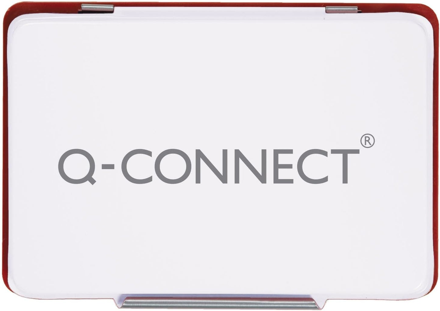 Q-Connect Large Red Stamp Pad KF15441 - Durable & Long-Lasting