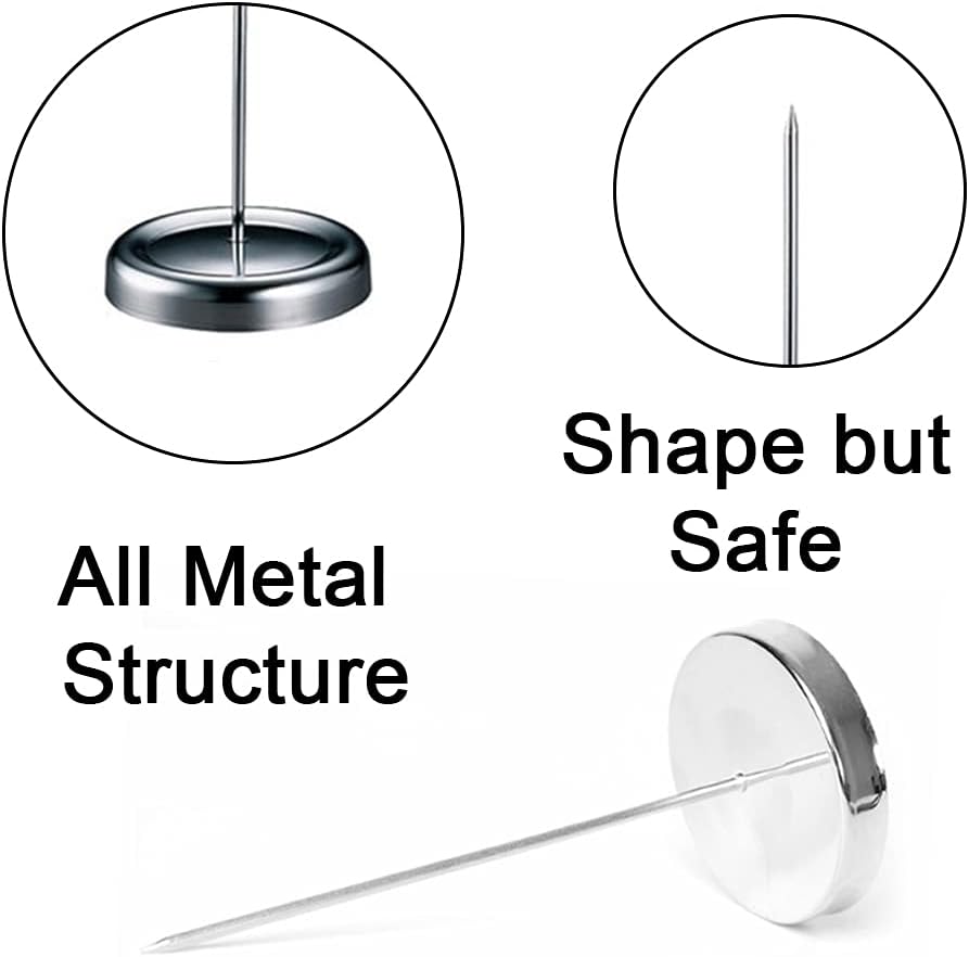 Stainless Steel Straight Rod Memo Holder for Receipts and Notes-CentralDepot247