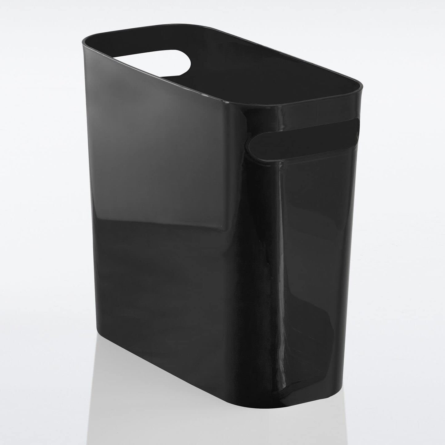 Practical Black Bathroom and Bedroom Rubbish Bin-CentralDepot247
