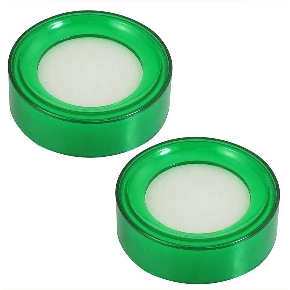 Set of 2 Assorted Color Round Damper Sponge Pads - 7cm-CentralDepot247