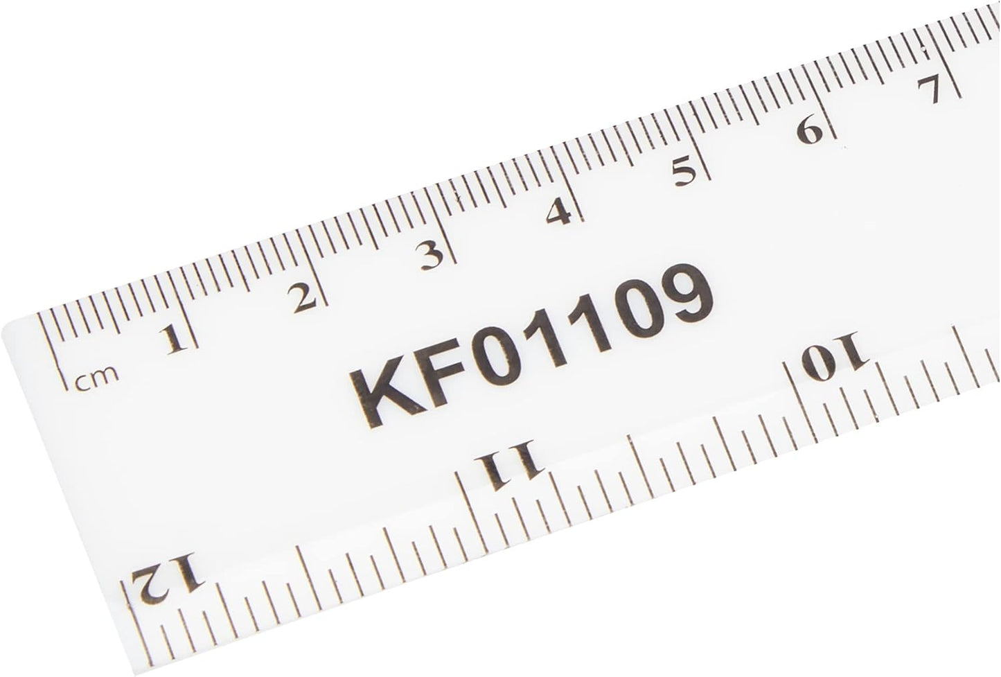 Q-Connect Shatterproof Ruler 300mm with Inches & CM/MM