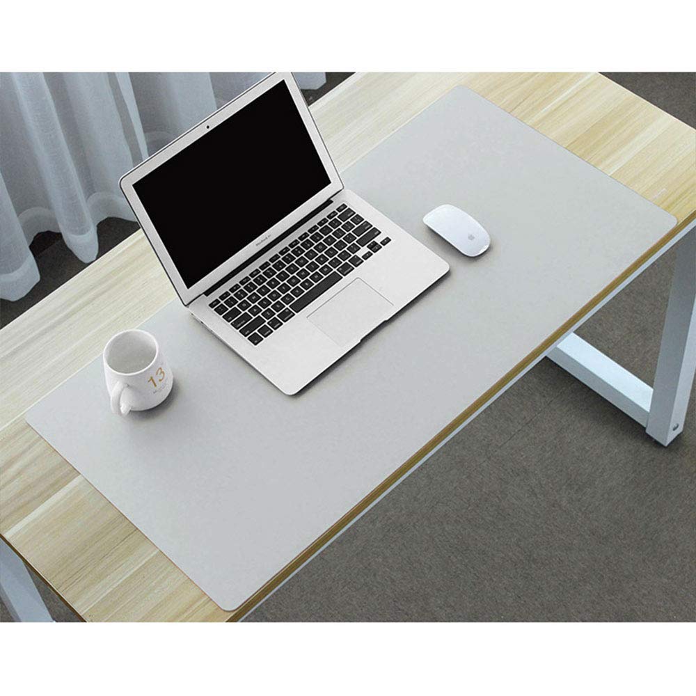 PU Leather Desk Pad - Dual Use Waterproof Extended Mouse Pad (Pink)-CentralDepot247