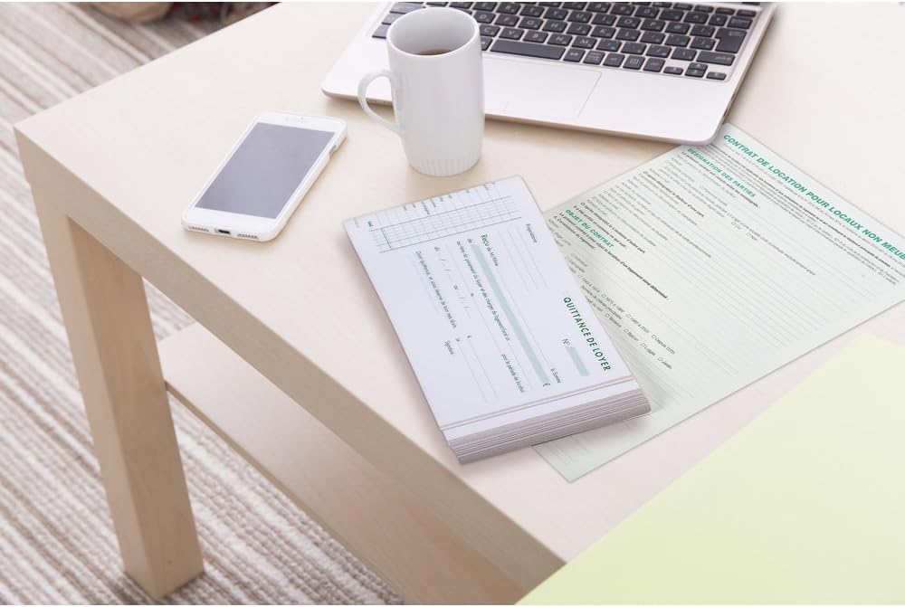 Rent Receipt Notebook 13.5 x 18.5 cm – 50 Sheets-CentralDepot247