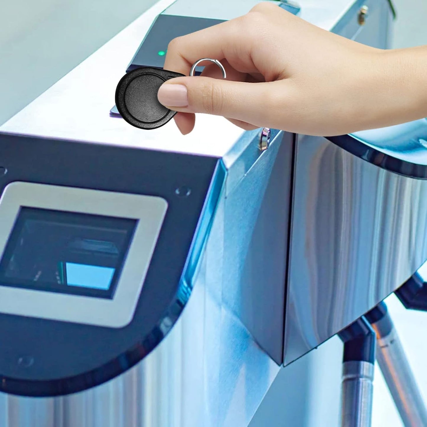 Proximity ID Card Key - 50pcs 125kHz RFID Rewritable Keyfobs
