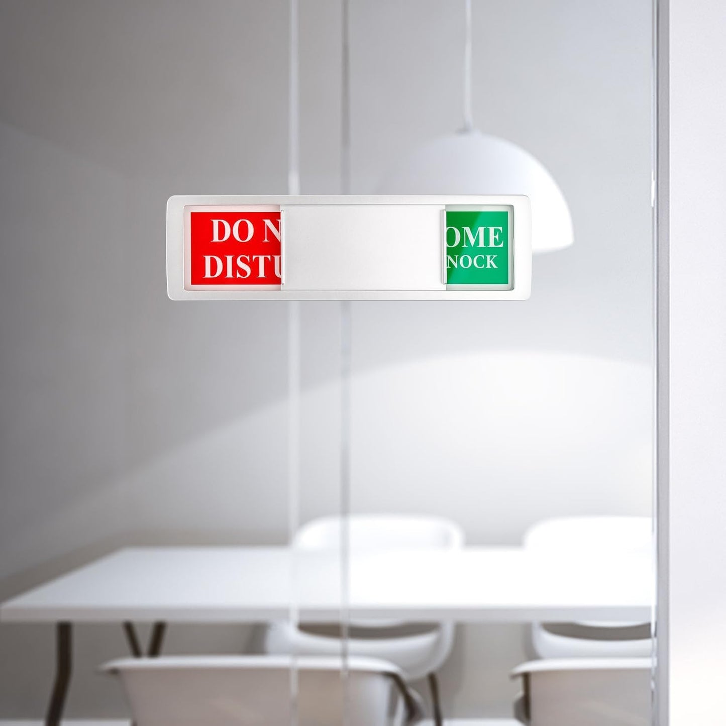 Ziranee DO NOT DISTURB/WELCOME PLEASE KNOCK Sliding Door Sign