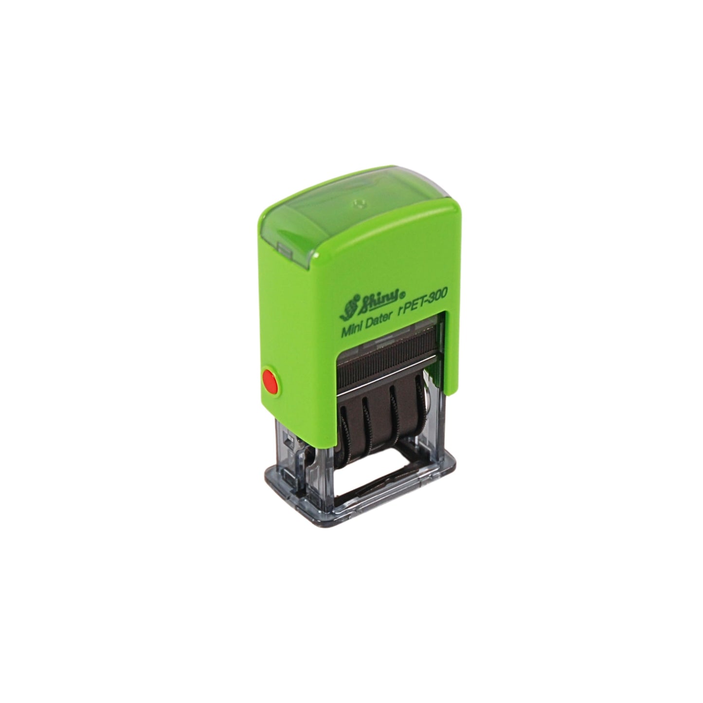 Self Inking Date Stamp - 3.8mm Character Height, Green Ink