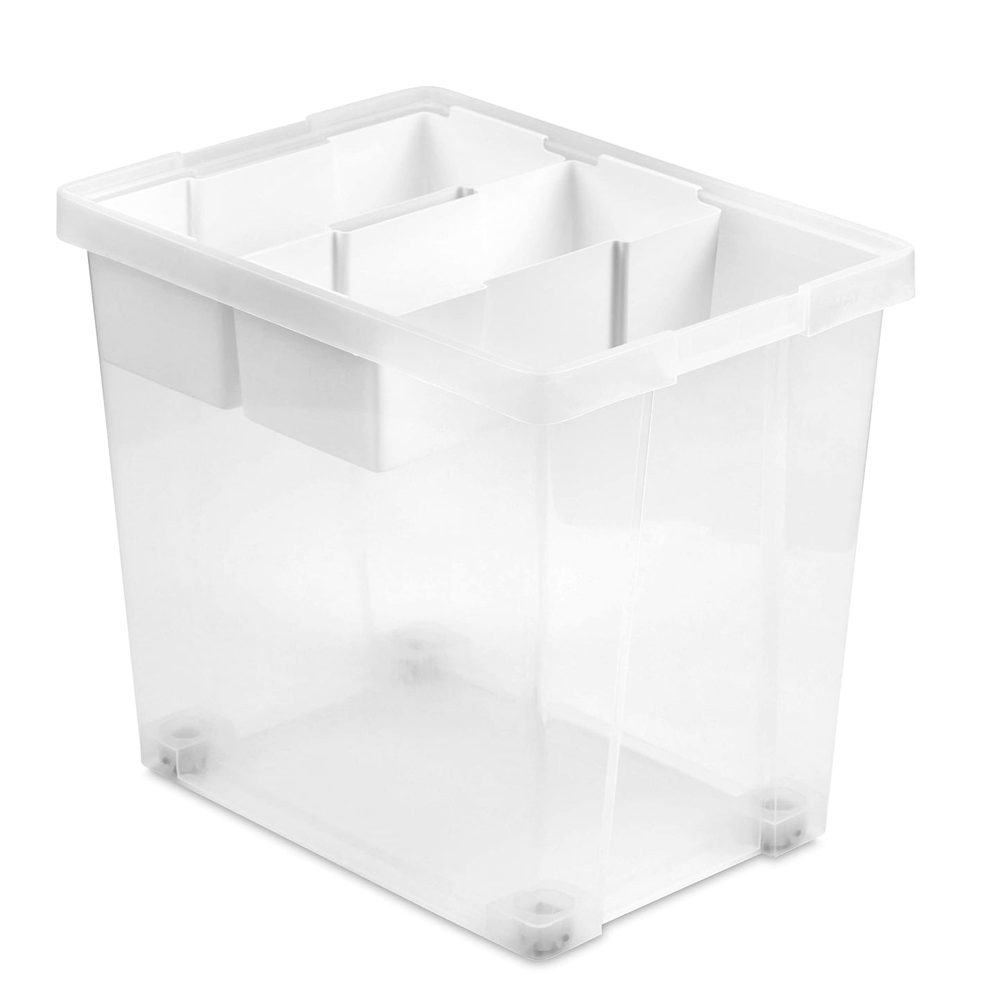 TATAY Organiser Tray - 100% Recycled, White Pergamon, 32.8x22.5x6 cm-CentralDepot247