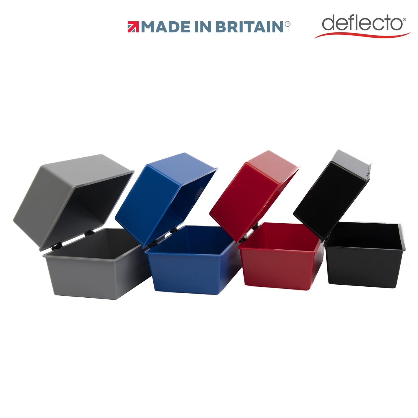 Value Size 8 x 5 Index Card Box - Red