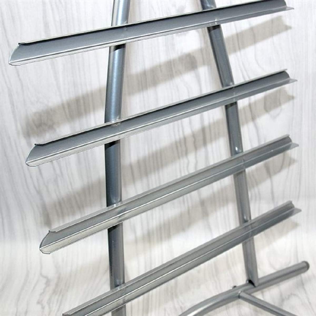 Silver Wire Mesh 4 Tier Letter Tray - A4 Document Organizer-CentralDepot247