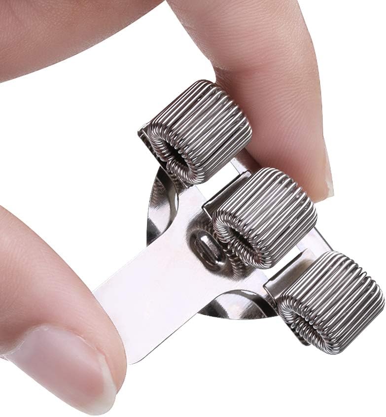 Triple Metal Pen Holder with Pocket Clip for Notebooks-CentralDepot247