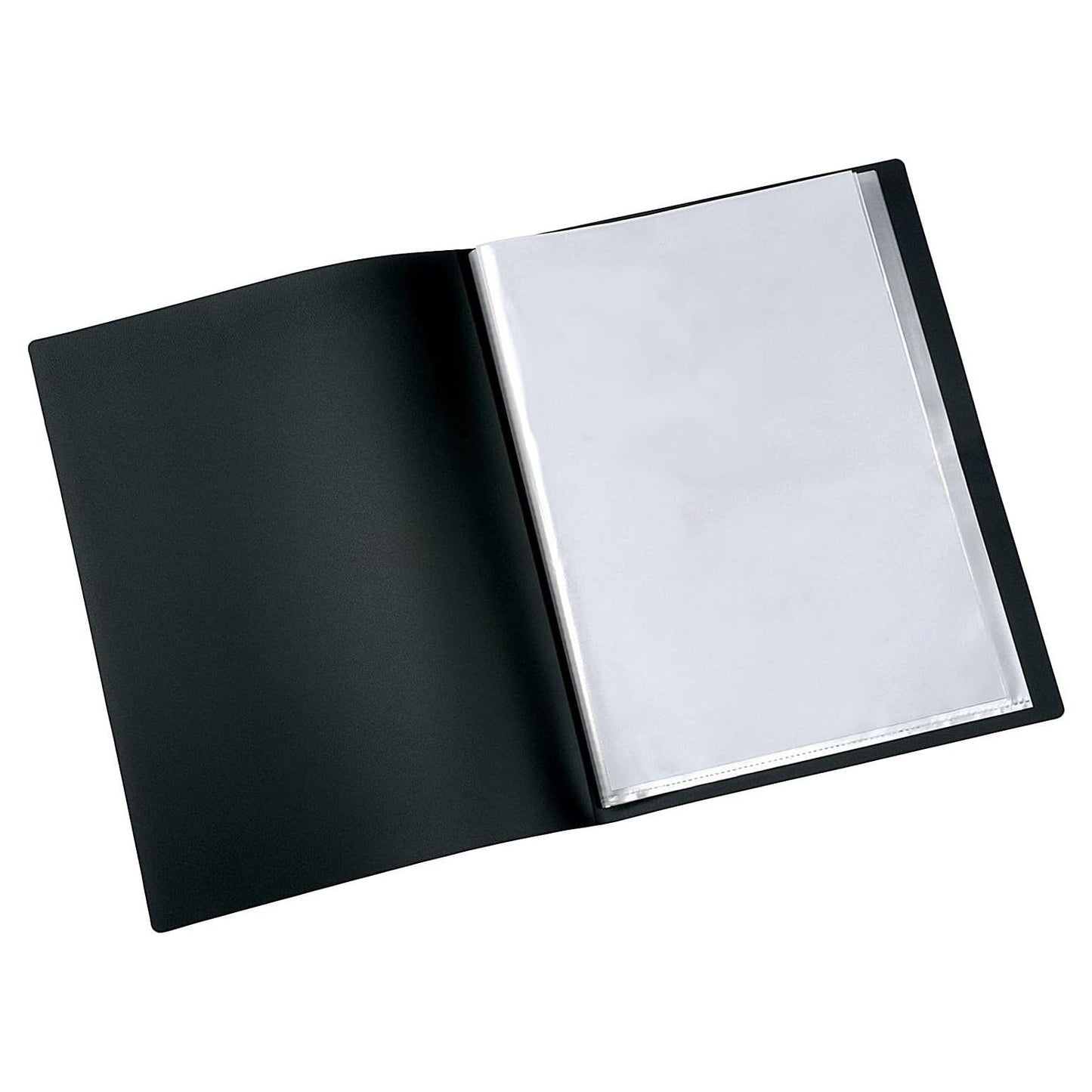 Q-Connect Presentation Display Book 100 Pocket A4 Black-CentralDepot247