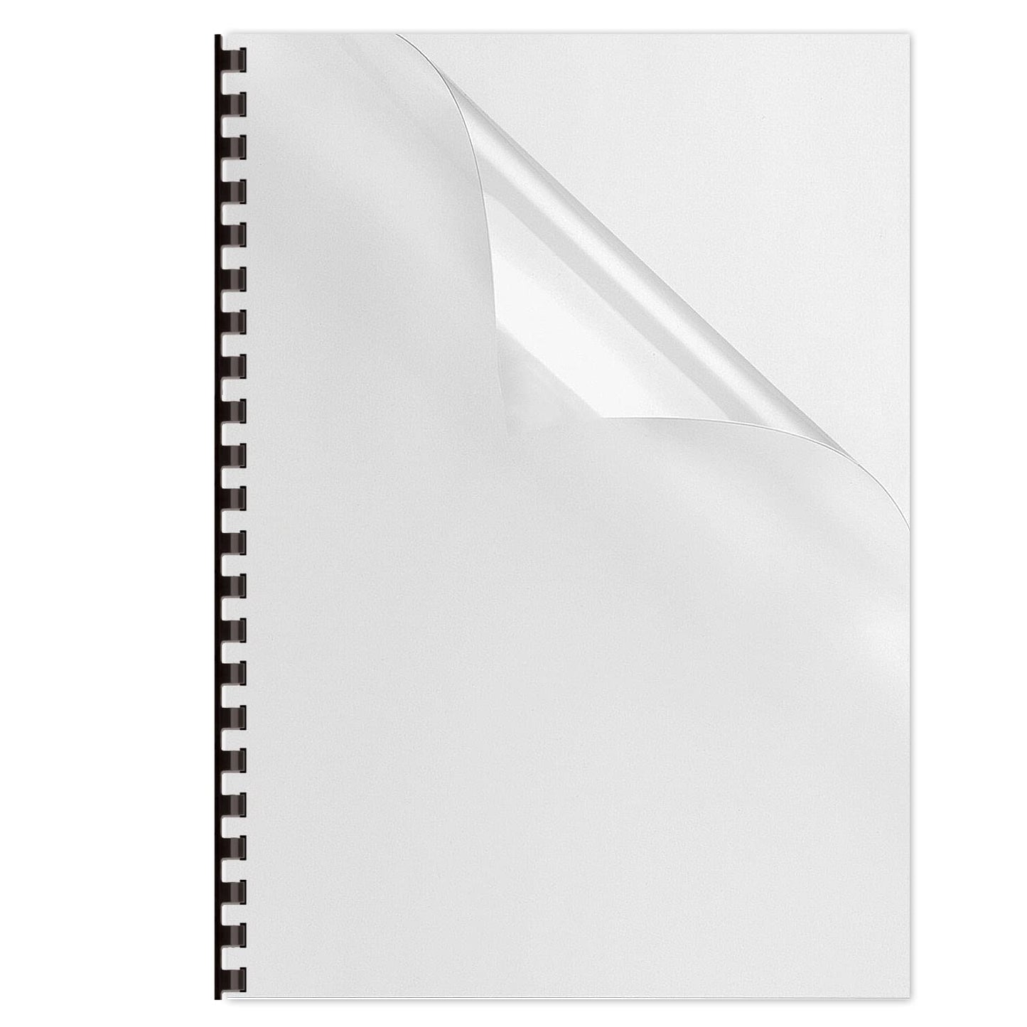 Transparent PVC Cover Sheets A4 Size, 300 Micron, Glossy, 100 Pack-CentralDepot247