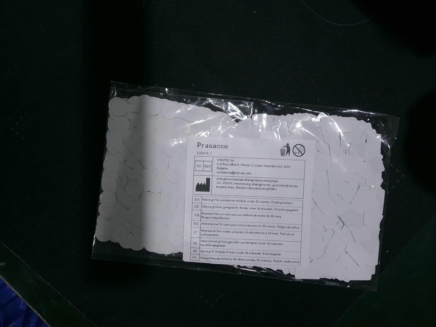 Prasacco 600 Pieces Blank Jewelry Price Stickers - Self Adhesive Tags