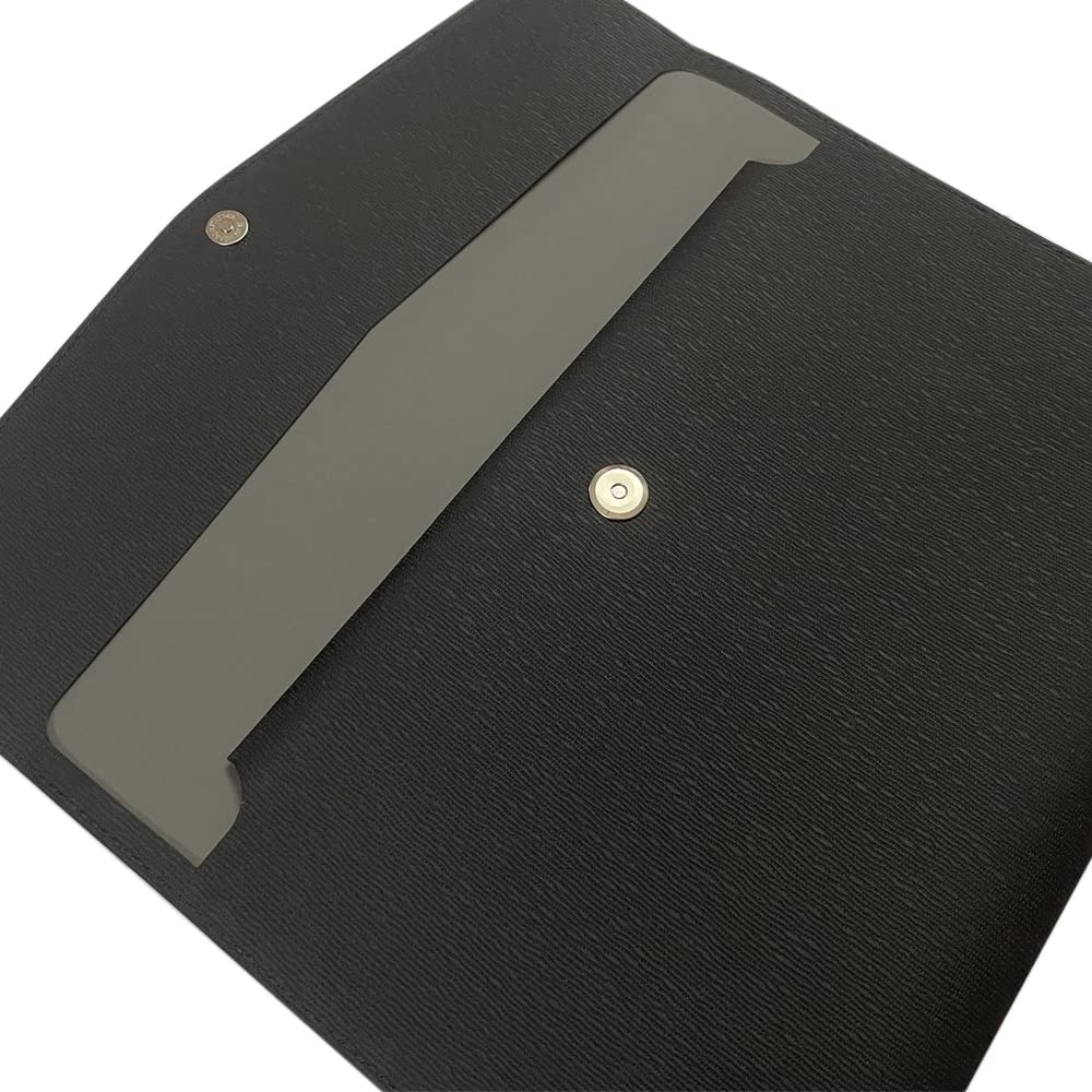 PU Leather A4 File Folder Waterproof Portfolio Envelope Case 13x9.5 inch