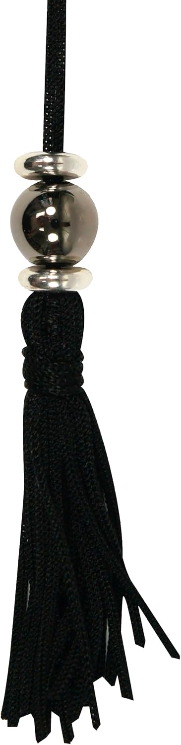 Shoot For The Moon Beaded Bookmark with Inspirational Quote