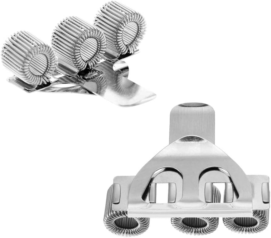 Triple Metal Pen Holder with Pocket Clip for Notebooks-CentralDepot247