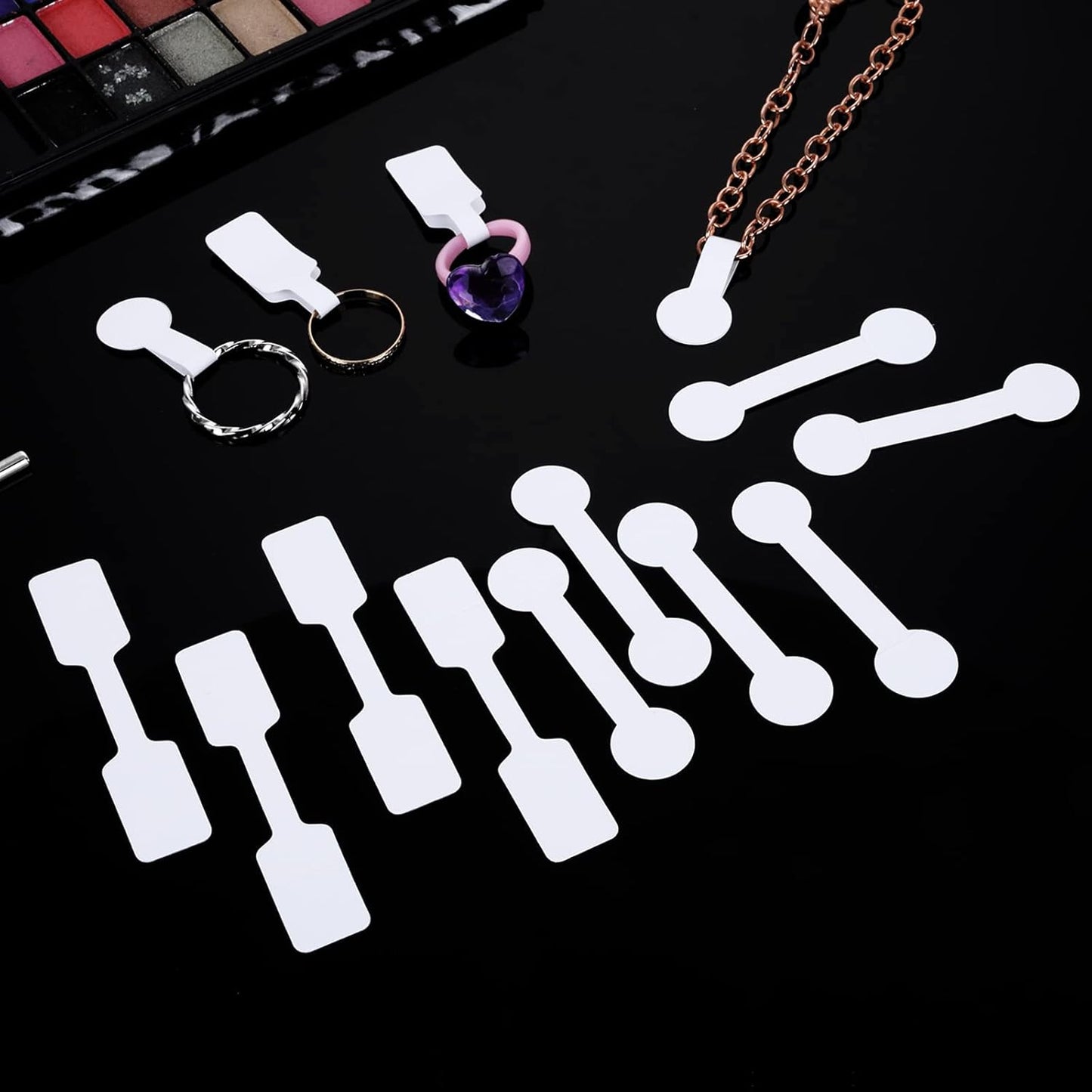 Prasacco 600 Pieces Blank Jewelry Price Stickers - Self Adhesive Tags