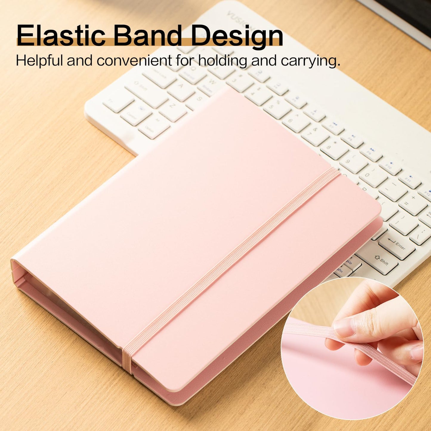 Portable Business Card Holder - Organizes 180 Cards, Black-CentralDepot247