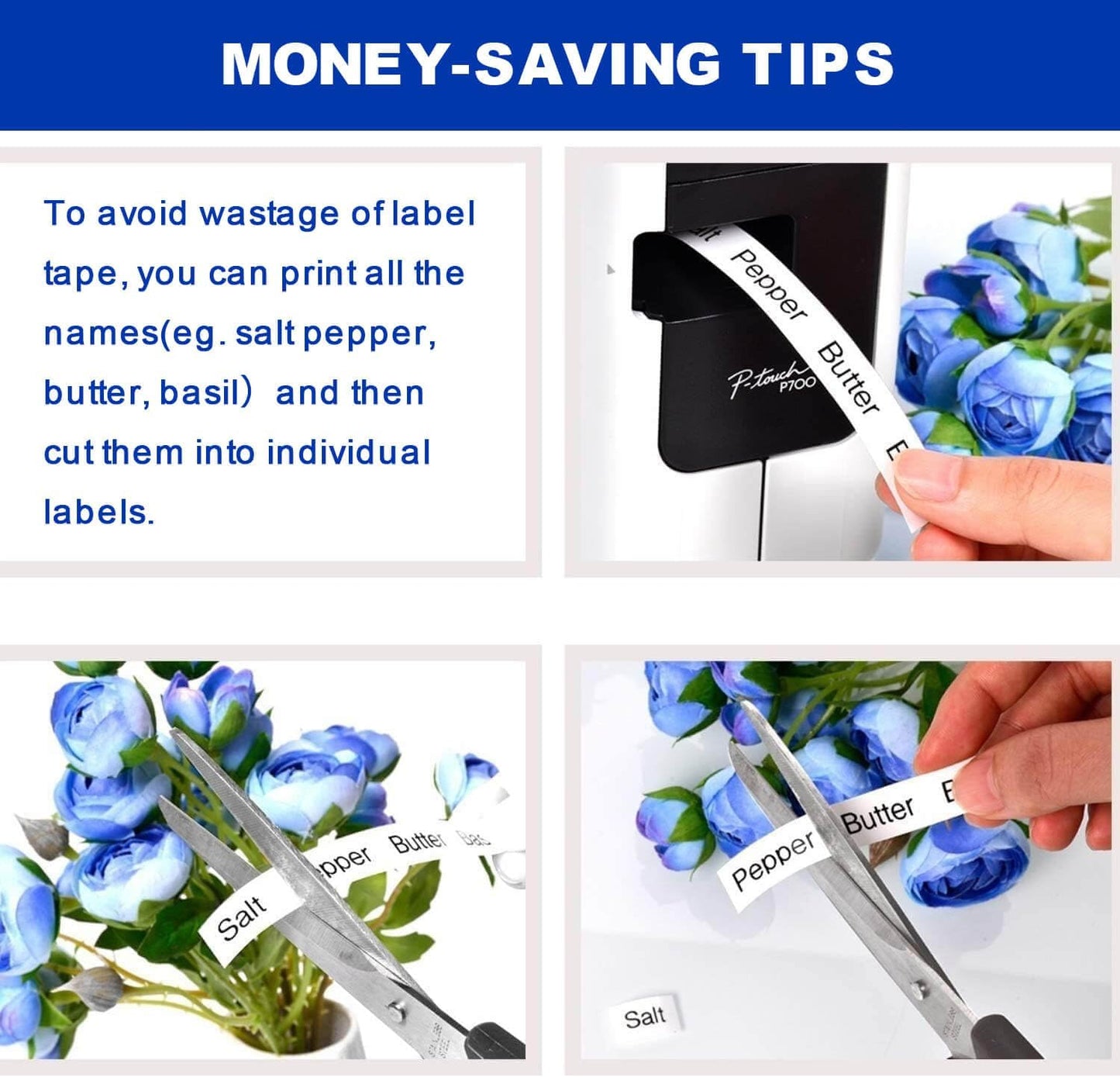 10 x TZe231 Label Maker Tape Replacement for Brother Printers