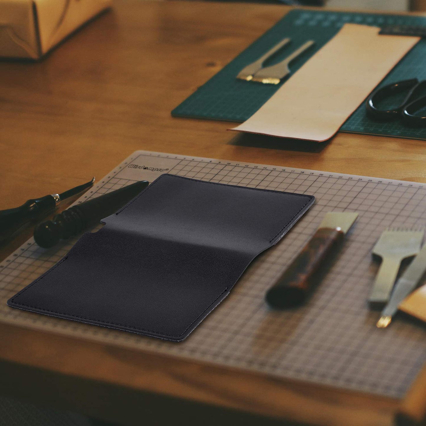 PU Leather Journal Cover 2 Pack for 3.5" x 5.5" Notebooks - Blue-CentralDepot247