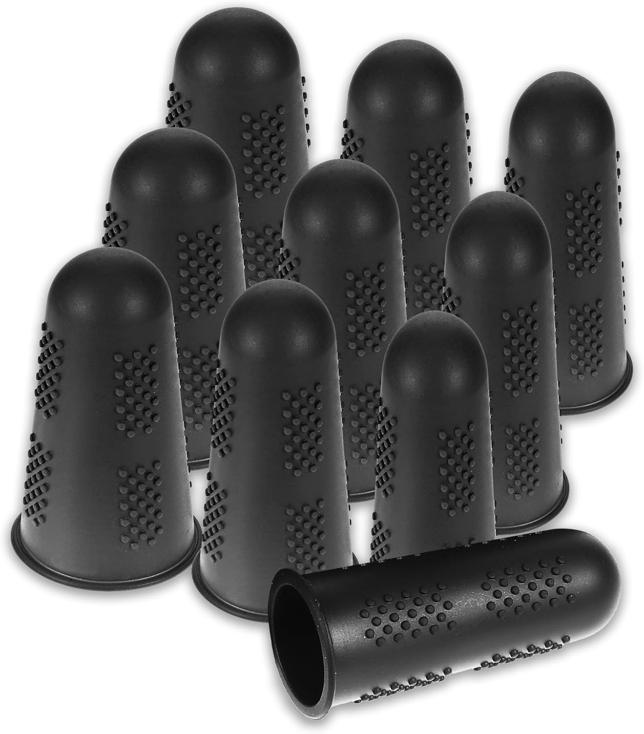 10 Pcs Silicone Finger Protectors - 3 Sizes for Various Tasks-CentralDepot247