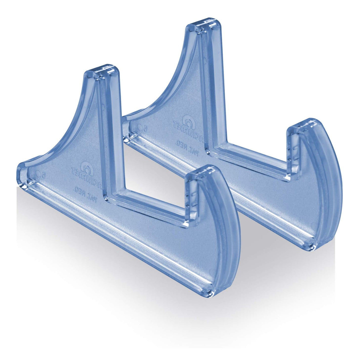 Vertical Acrylic Pocket File Holder for Brochures - Clear-CentralDepot247