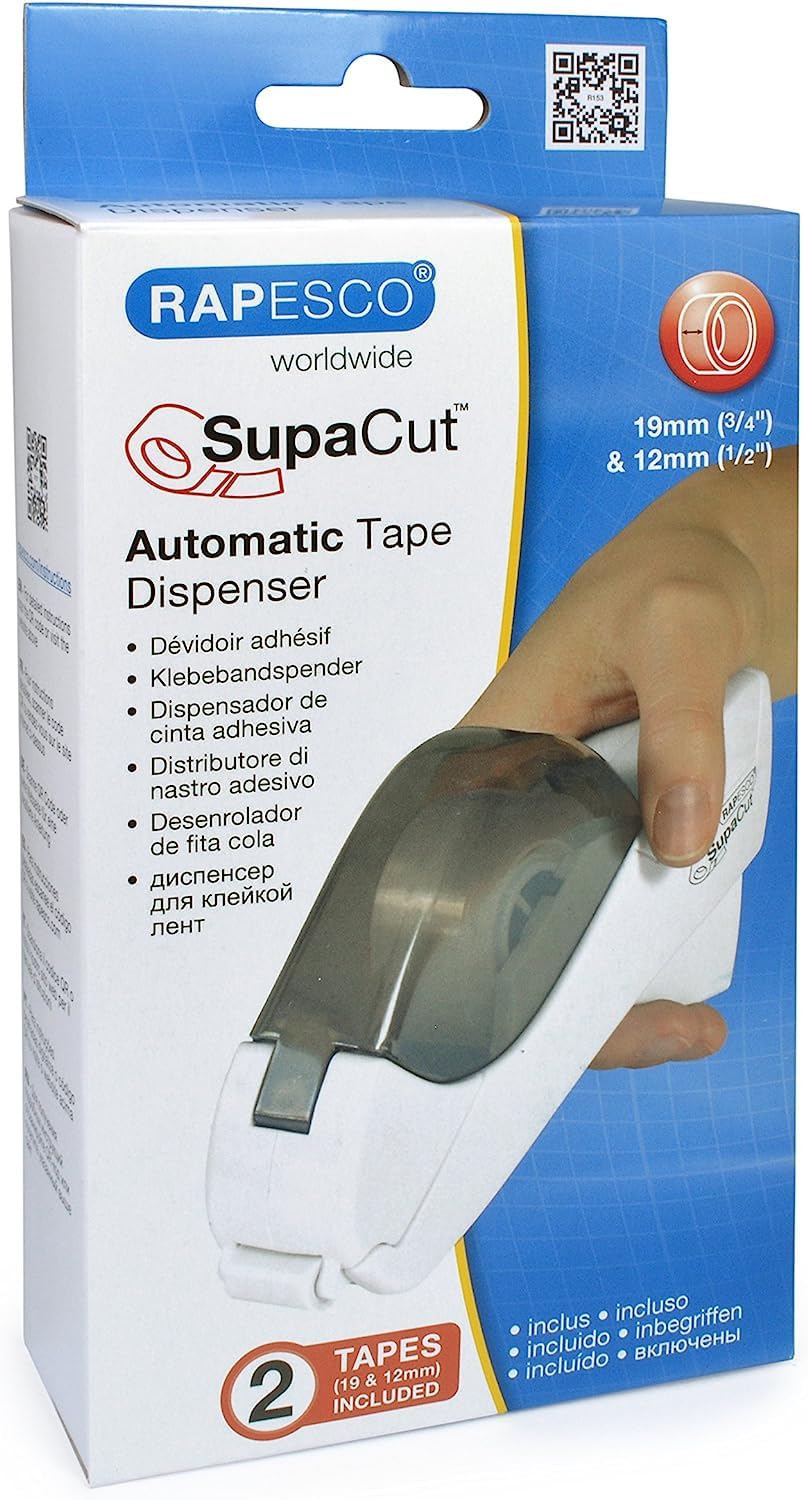 SupaCut Tape Dispenser with 2 Rolls - Candy Pink-CentralDepot247