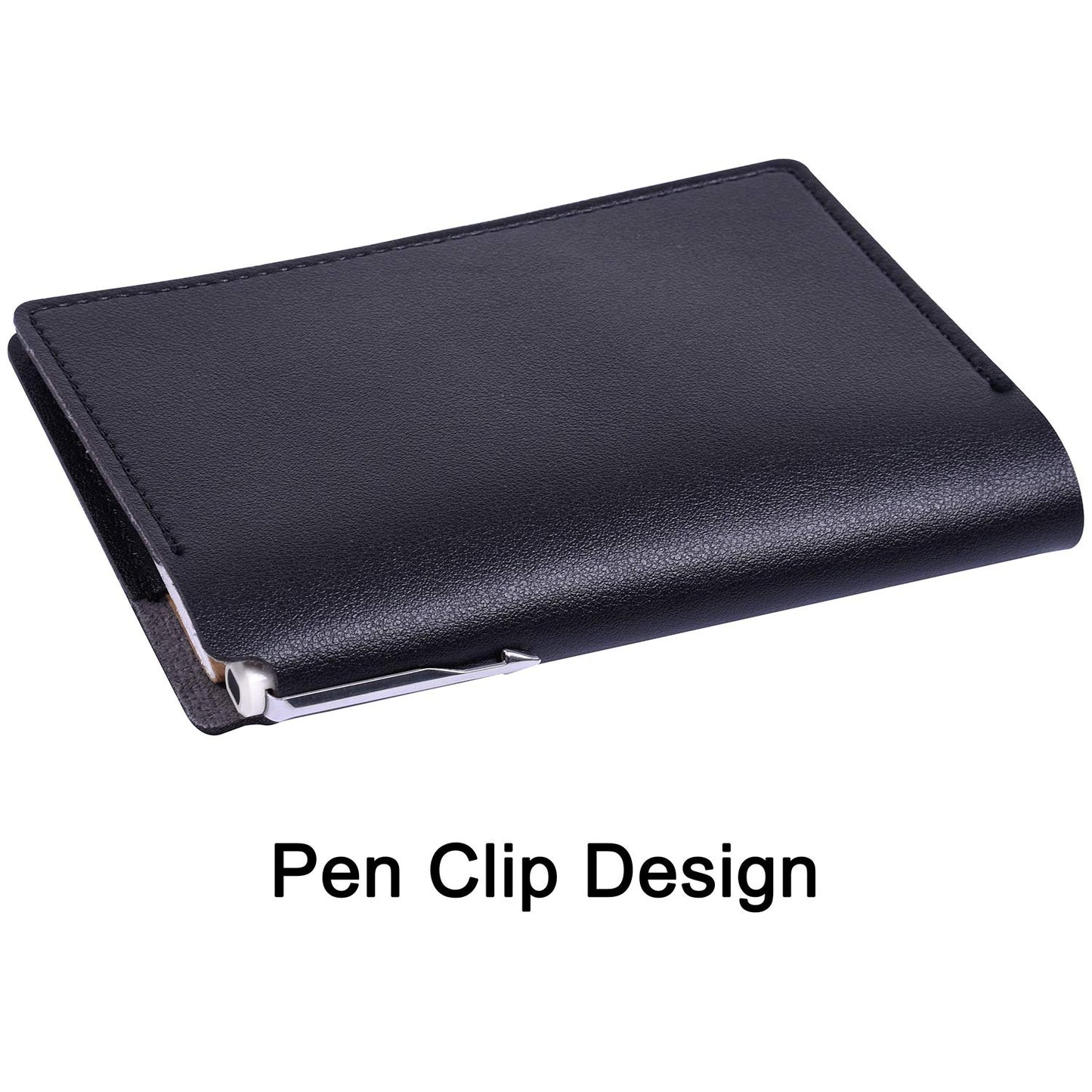 PU Leather Journal Cover 2 Pack for 3.5" x 5.5" Notebooks - Blue-CentralDepot247