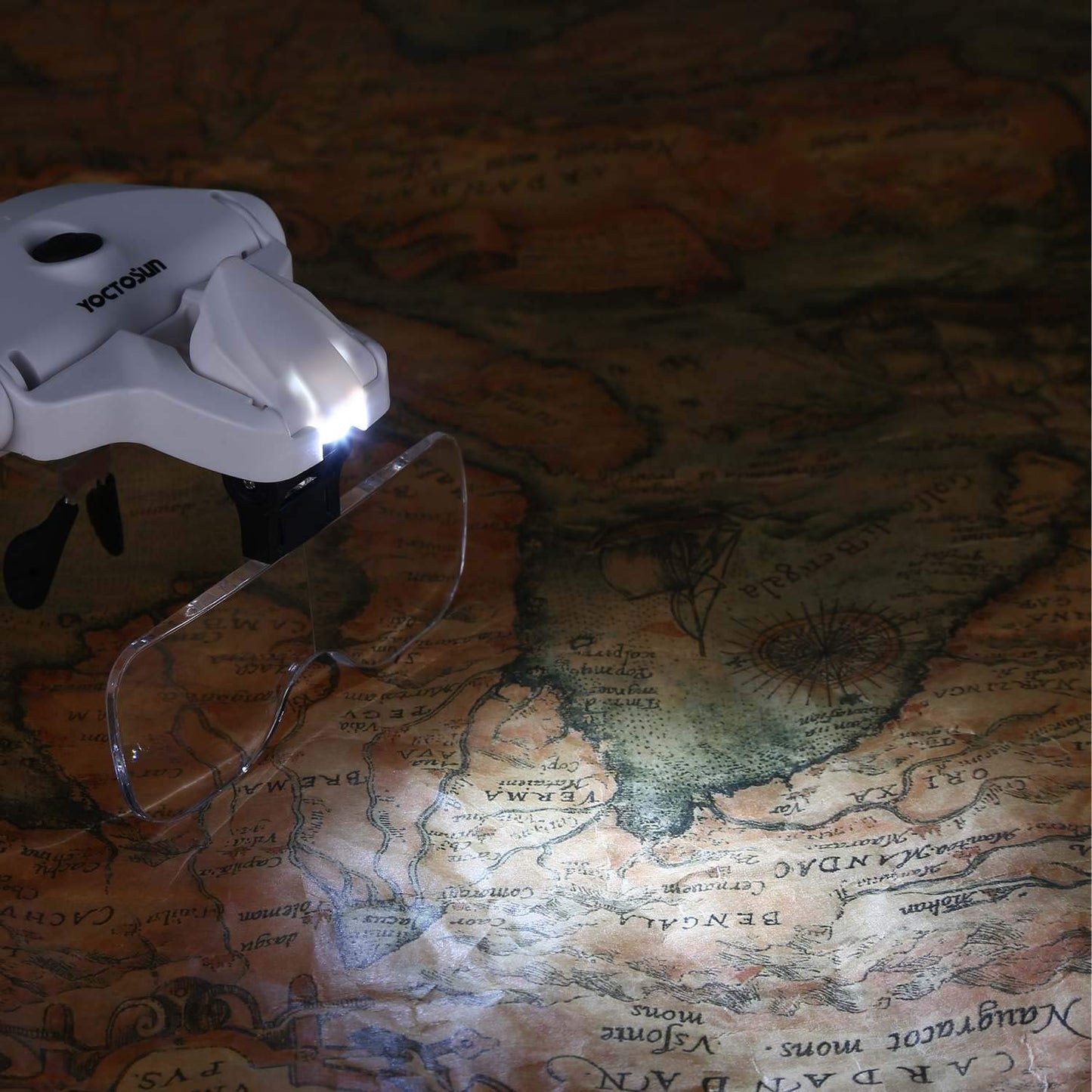 Rechargeable LED Head Magnifier with Interchangeable Loupe Light-CentralDepot247